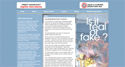 Desktop Screenshot of counterfeit.com.au